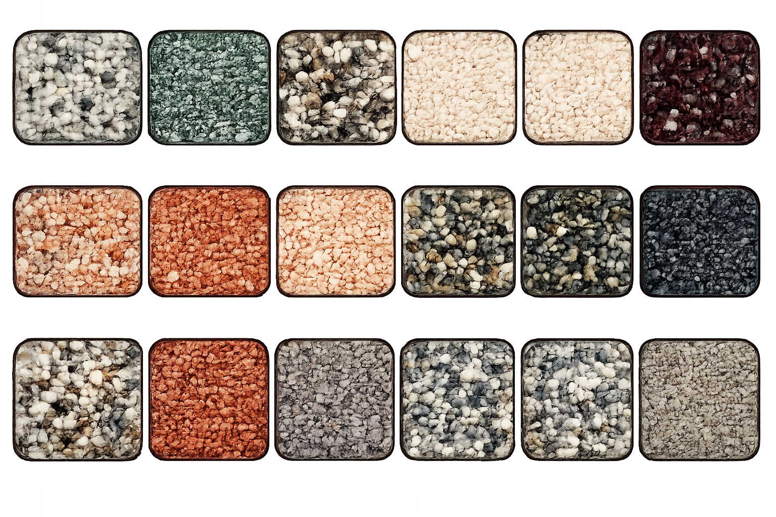 Visualisierung: mögliches Steinteppich-Design – Gadiac Design